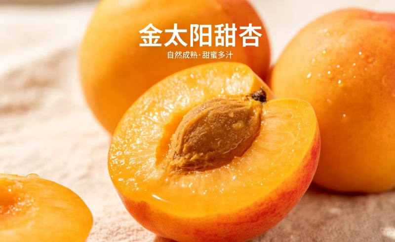 四川金太阳甜杏高山富晒大量上市现货供应每天现摘现发