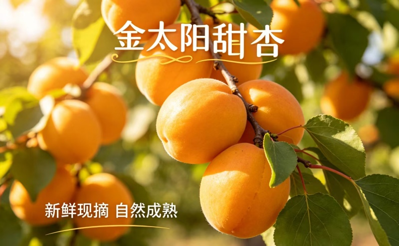 四川金太阳甜杏高山富晒大量上市现货供应每天现摘现发