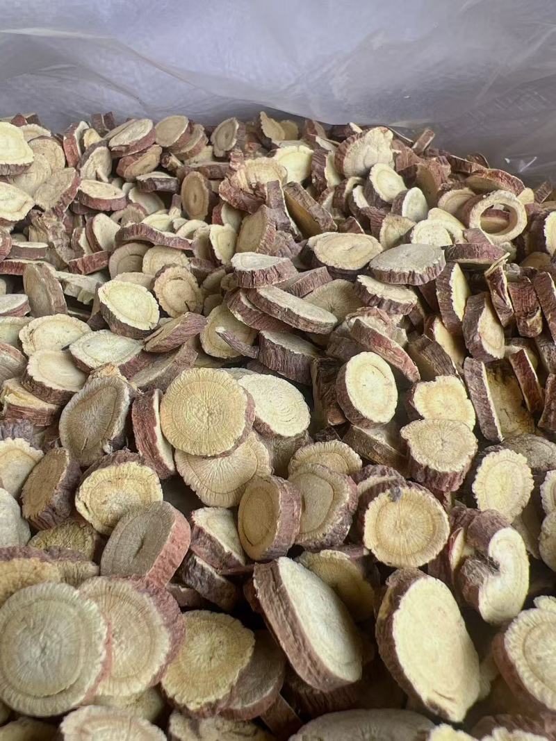 甘草地摊电商批发甘草片甘肃大圆红皮甘草片甘草片甘草干
