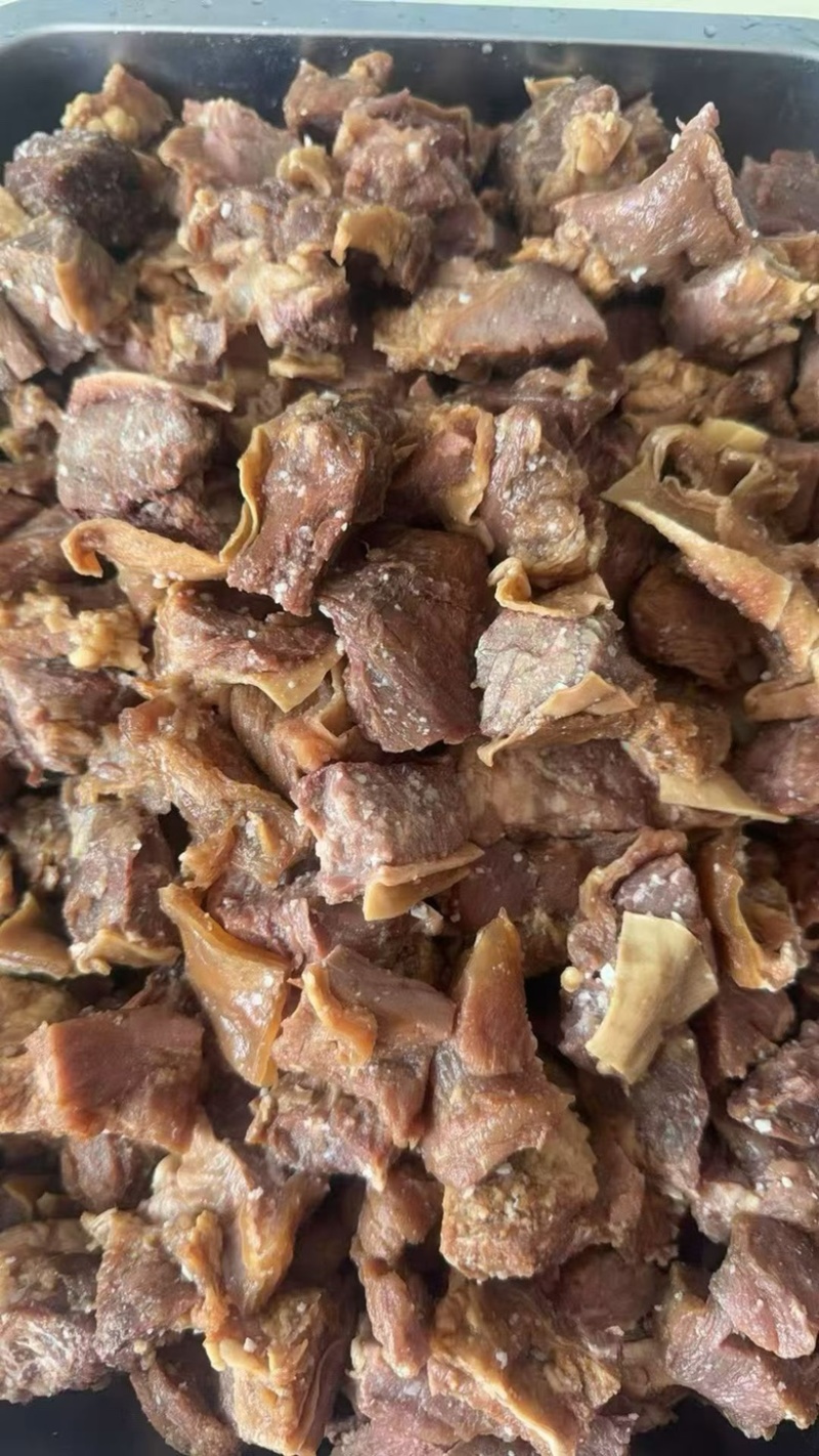 卤味卤牛肉粒全熟可接商超餐饮可视频现货供应