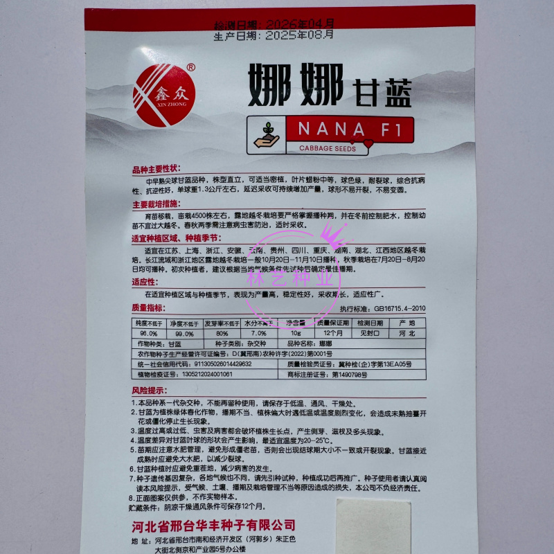 牛心甘蓝种子春秋如意春甜牛中早熟耐抽薹甜脆牛心包菜种籽