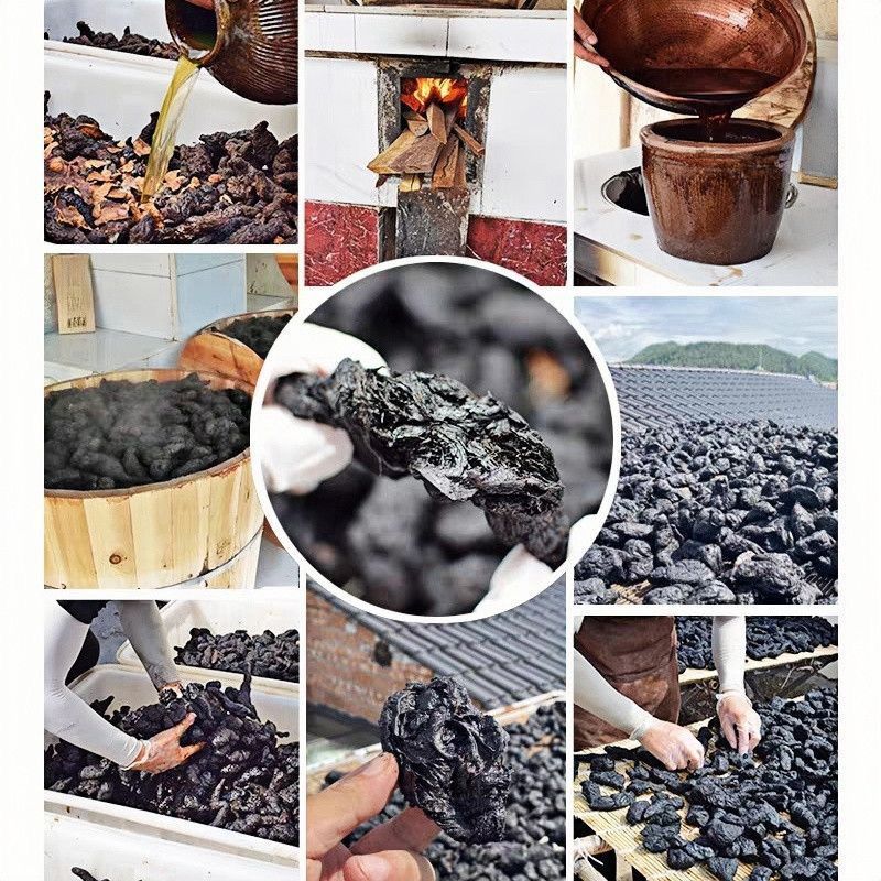 九制熟地黄地道河南焦作怀地黄即食泡水酒九蒸九晒干净无沙中