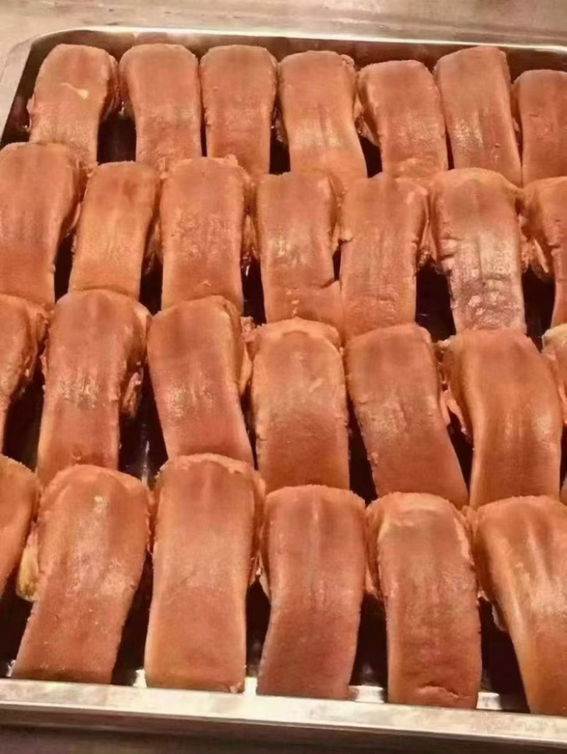 卤味猪舌头全熟可视频看货可商超餐饮现货供应