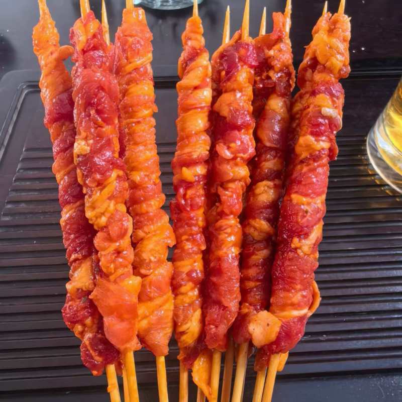 【烤肉】盘龙五花串
