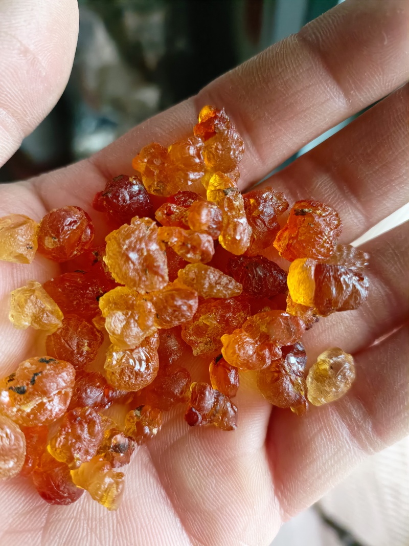 库存充足纯黄1.2-1.5桃胶各种规格均有货