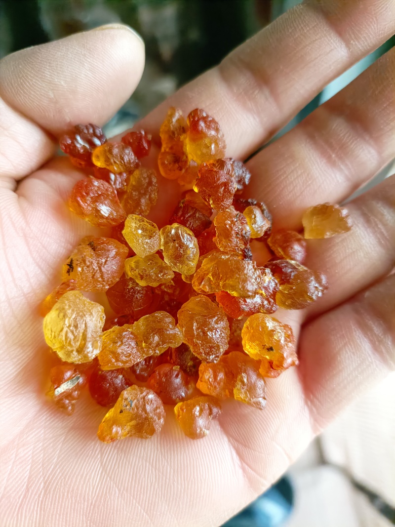 库存充足纯黄1.2-1.5桃胶各种规格均有货