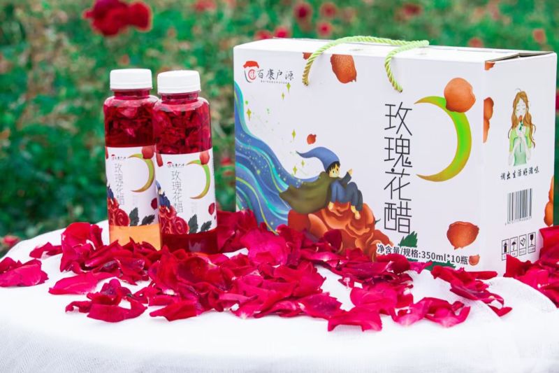 云南玫瑰花醋，荞麦醋