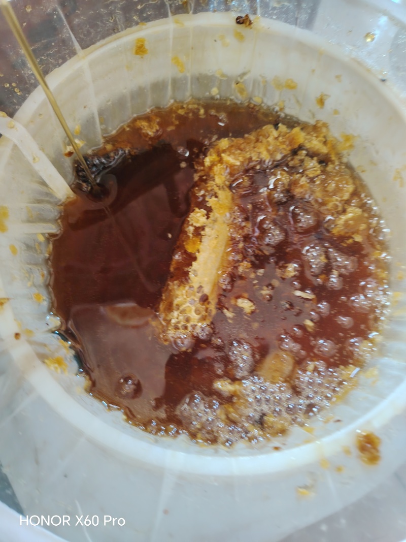 自家养的土蜂蜜