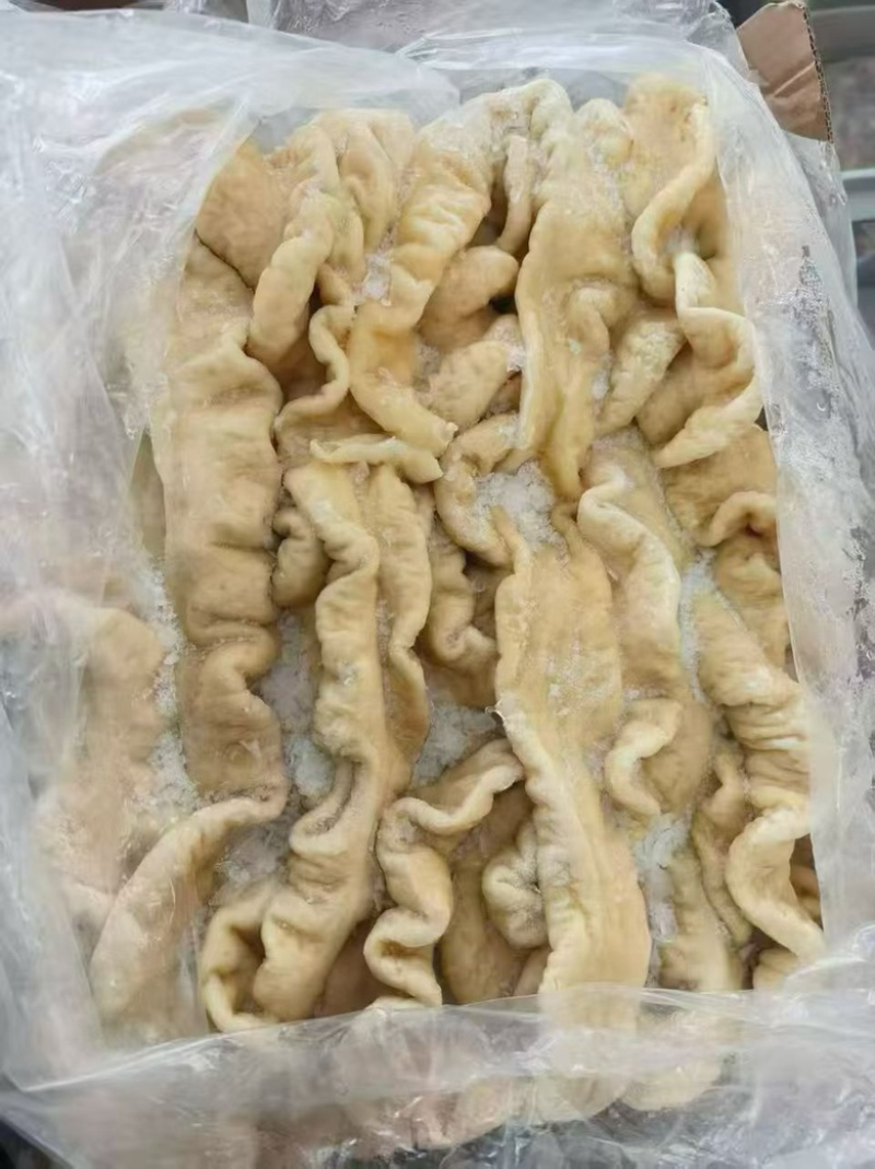 猪大肠可视频看货可地摊商超餐饮现货供应