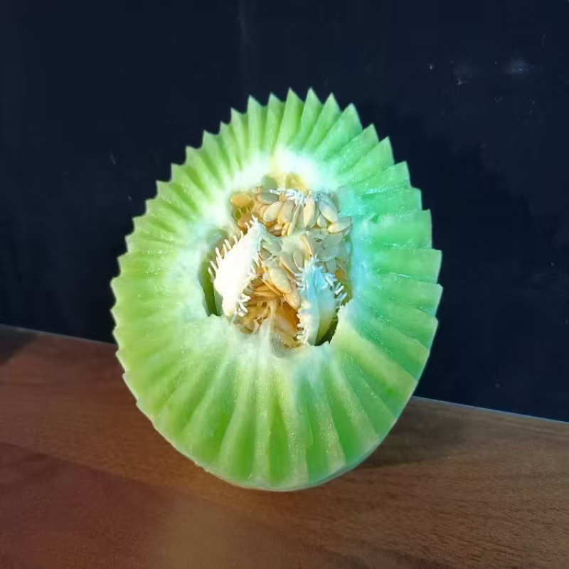 精品玉姑甜瓜大量上市品质保证量大从优一手货源