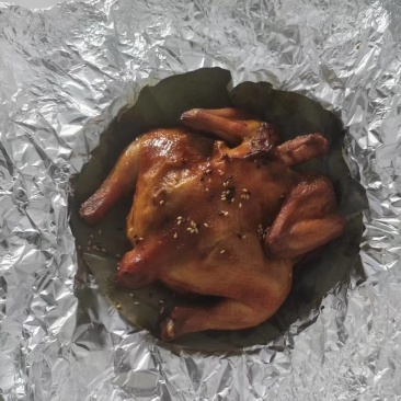 烤鸡腌料荷叶烤鸡