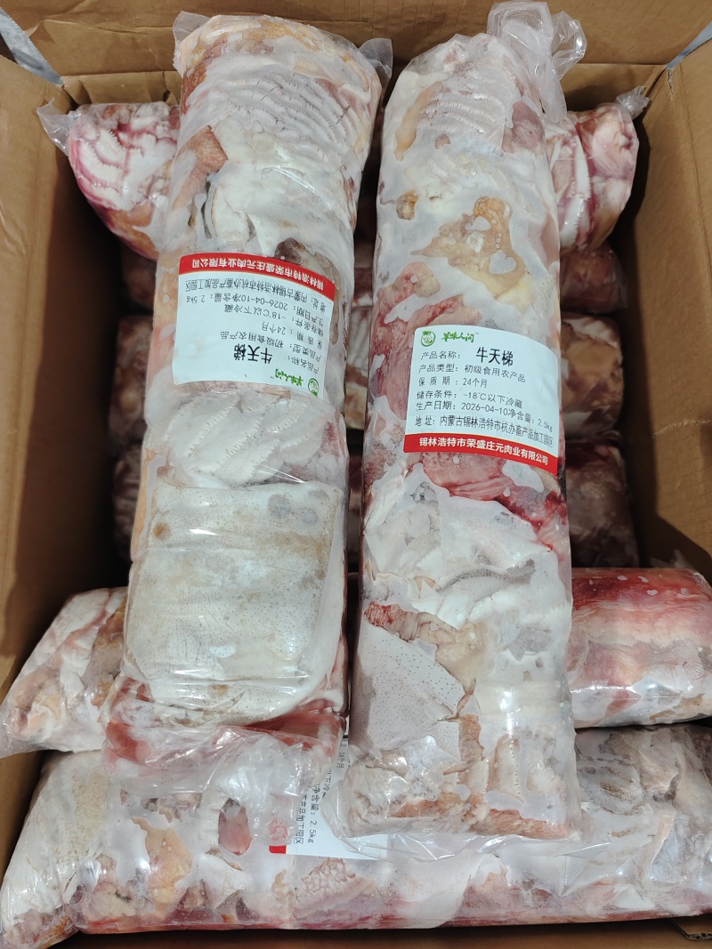【牛天梯】草原黄牛的上鄂上牙堂，生的干品！全国一件起发货