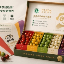 【盼达农业】富硒五彩樱桃小番茄礼盒超200项农残检测