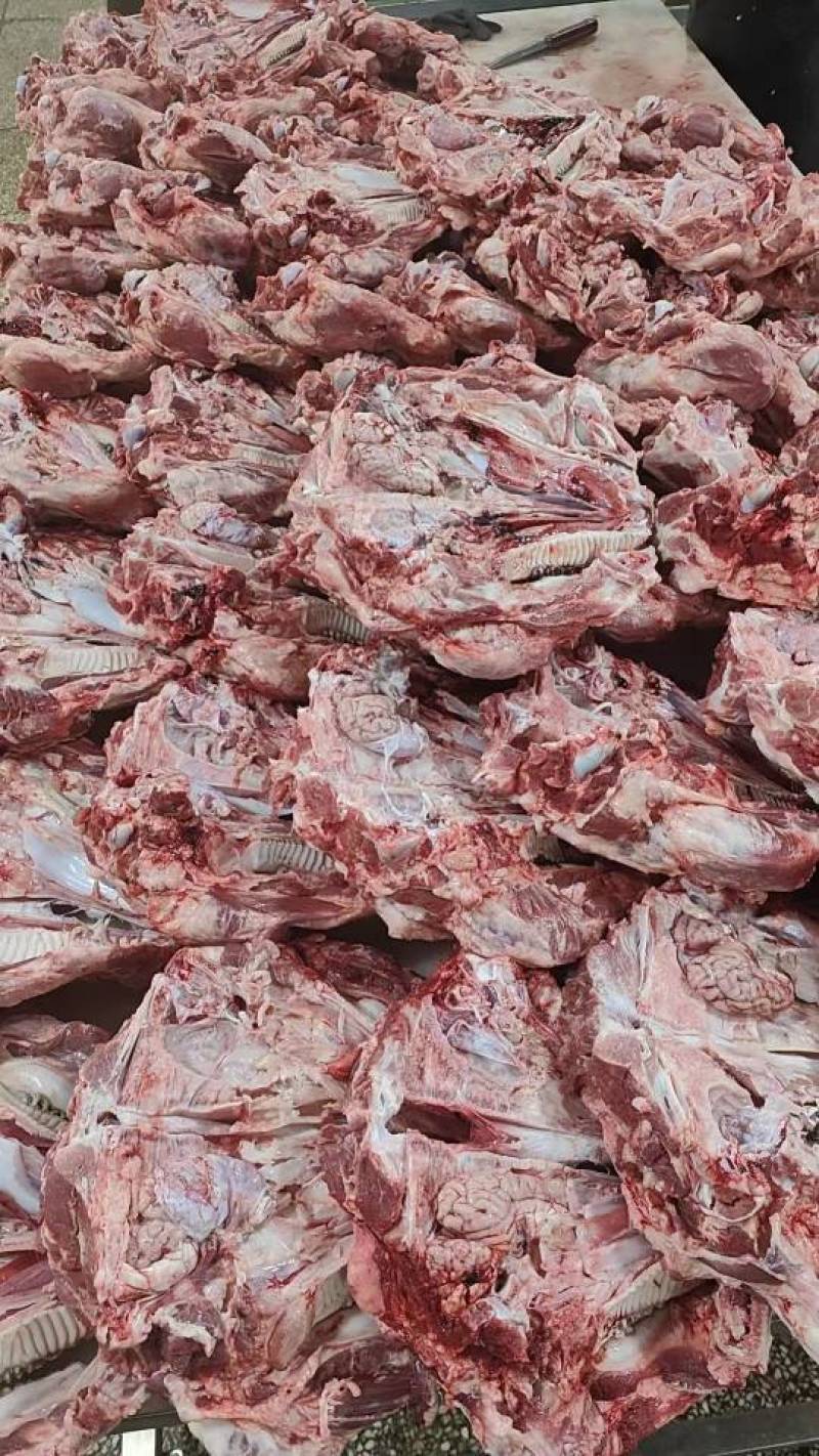 去皮猪头剔骨肉