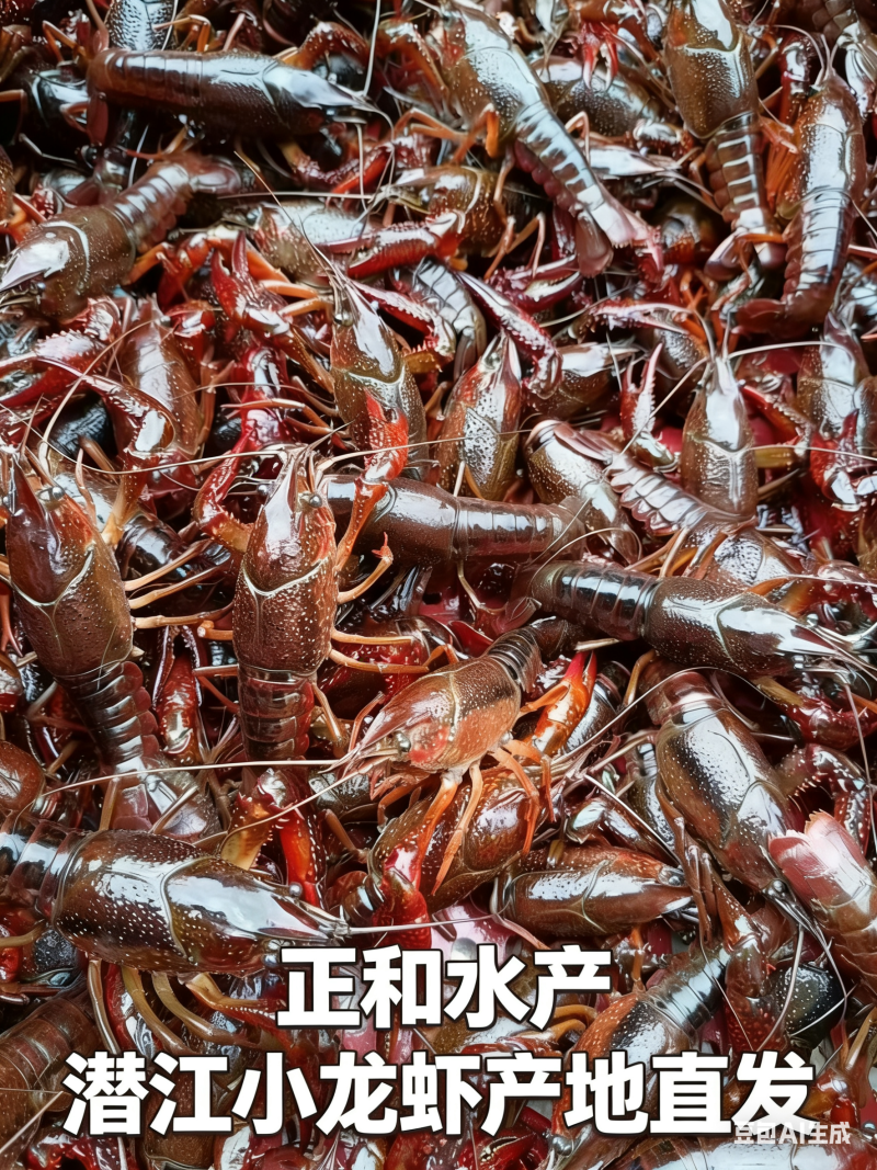 湖北潜江小龙虾产地直发，当天发，第二天到，没有中间商