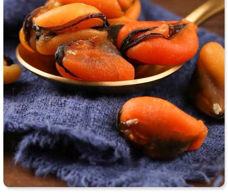 包邮【中大粒十成干】新晒淡菜干海虹深海青口贝干货贝类海鲜