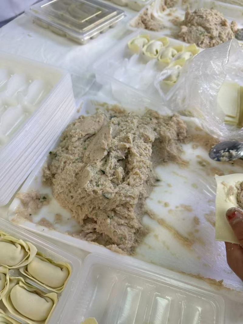 刀鱼陷饺子馅大量供应可视频看货厂家直发欢迎来电采购
