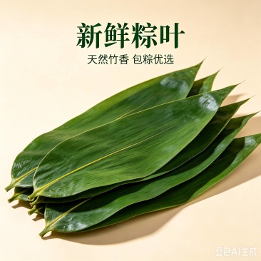 新鲜粽叶干粽子叶特大号接电商直播一件代发