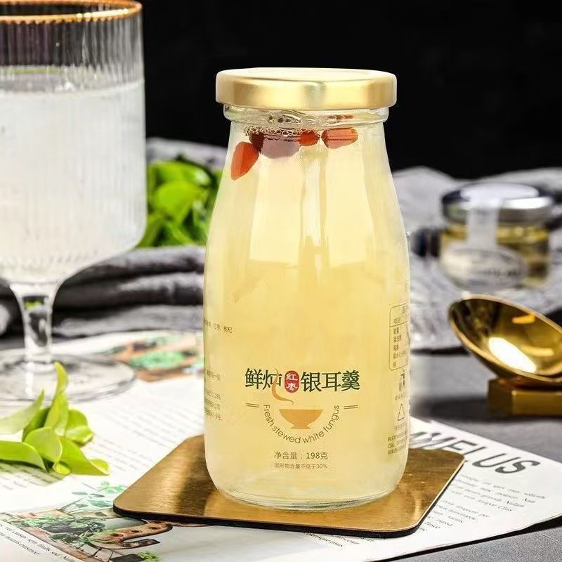 代餐鲜炖银耳羹罐装食品免煮即食红枣枸杞银耳罐