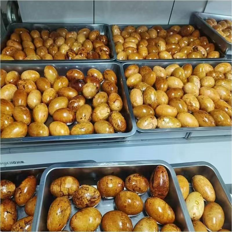 散养新鲜鹅蛋-单枚80-100克-破皮卤烤鹅蛋