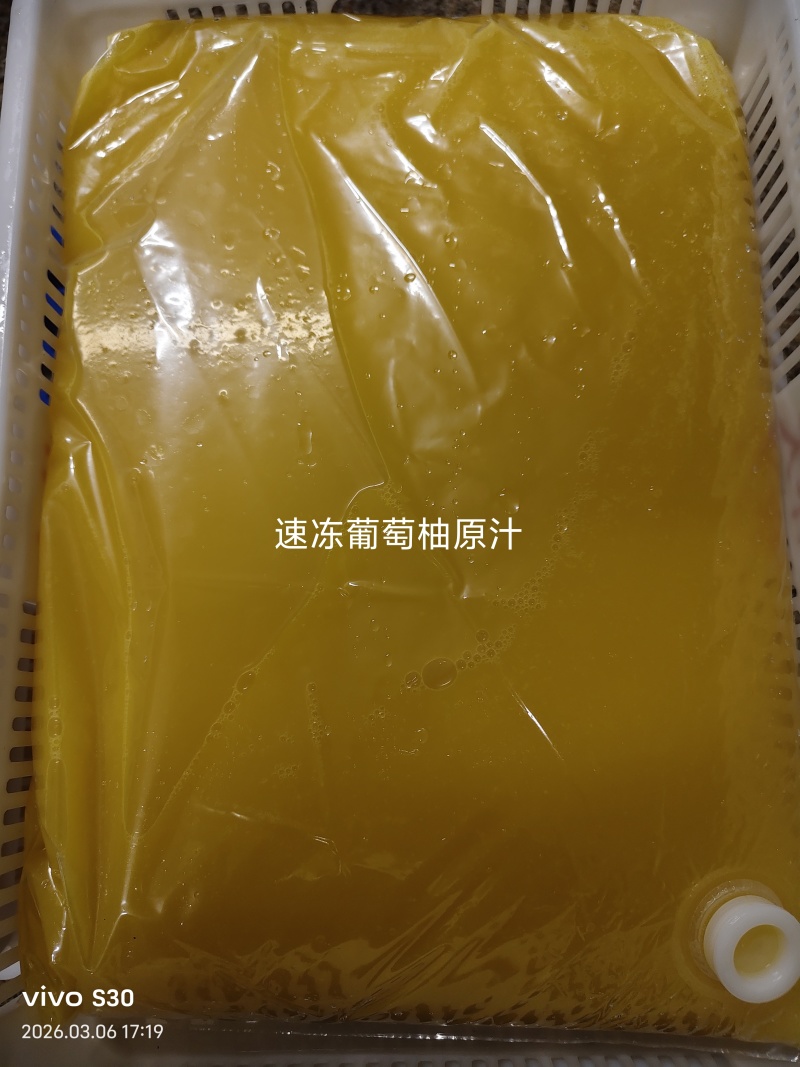 速冻葡萄柚汁