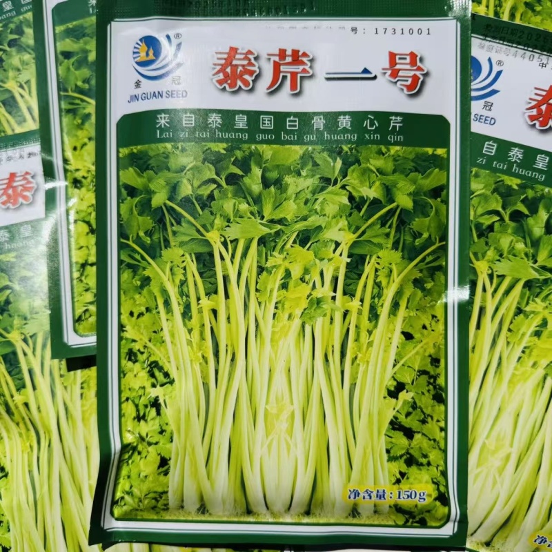 泰皇国白骨黄心芹种子特耐热芹菜种子黄心芹菜种籽夏秋栽培