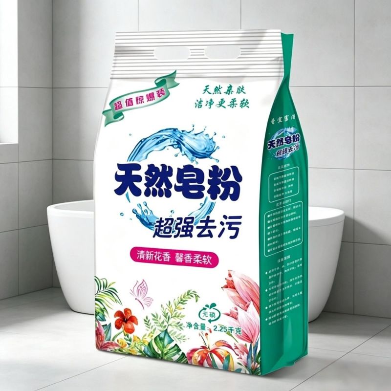 天然皂粉宝宝洗衣粉持久家用大袋洗衣粉留香强力去污家庭装批