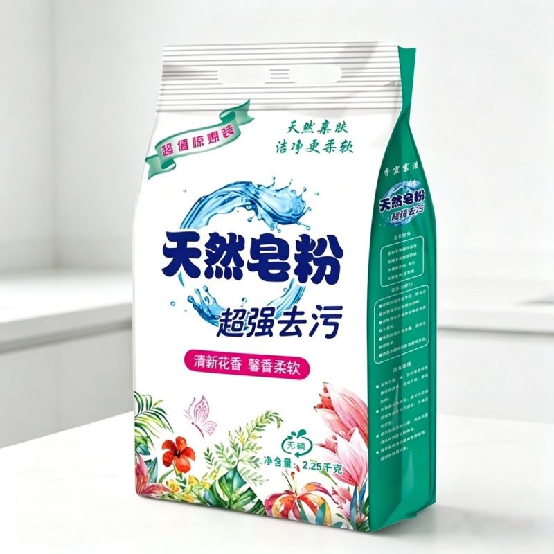 天然皂粉宝宝洗衣粉持久家用大袋洗衣粉留香强力去污家庭装批