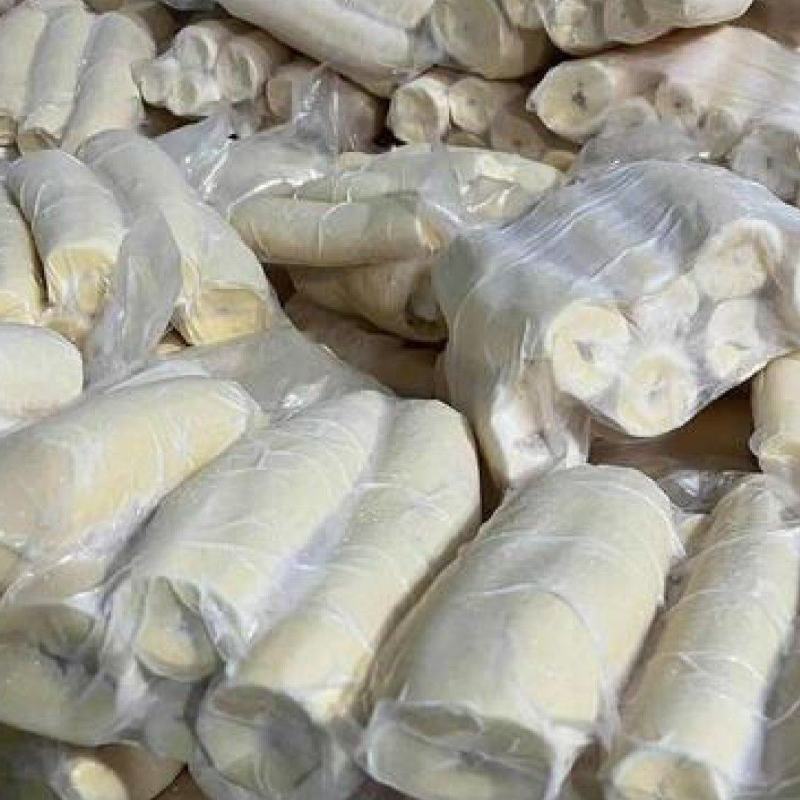 大量供应广西黄心木薯黄肉木薯鸡蛋木薯华南9号木薯冰冻白条