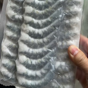 A3板A2装青虾仁8板/箱去虾线海虾仁