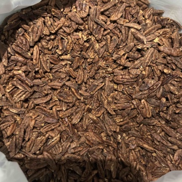 新货碧根果粗碎仁