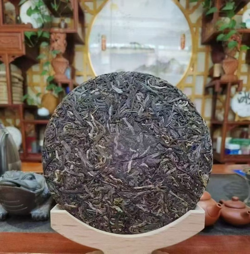 普洱生茶光饼一口料357克工厂直销，价格实惠，全国发货