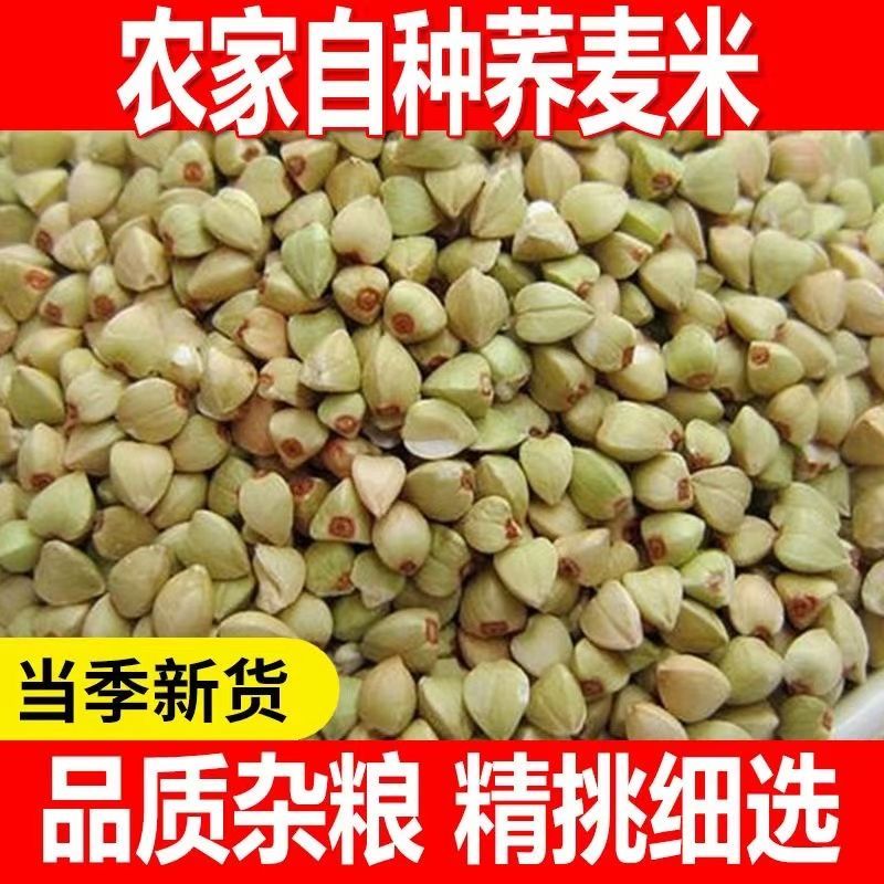 新荞麦米东北农家荞麦米三角米煮粥蒸饭农家荞麦仁五谷杂粮荞