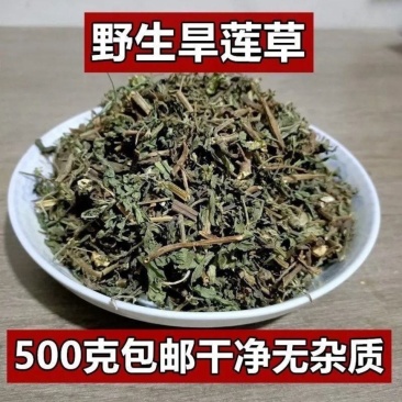 墨旱莲中药洗头墨旱莲旱连草乌发野新鲜旱莲草女贞子包邮