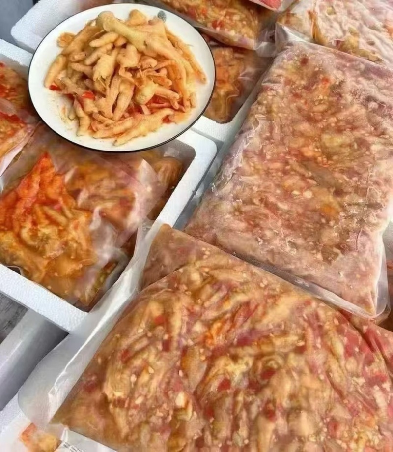 蜀多味无骨鸡爪可地摊商超餐饮可视频看货现货供应