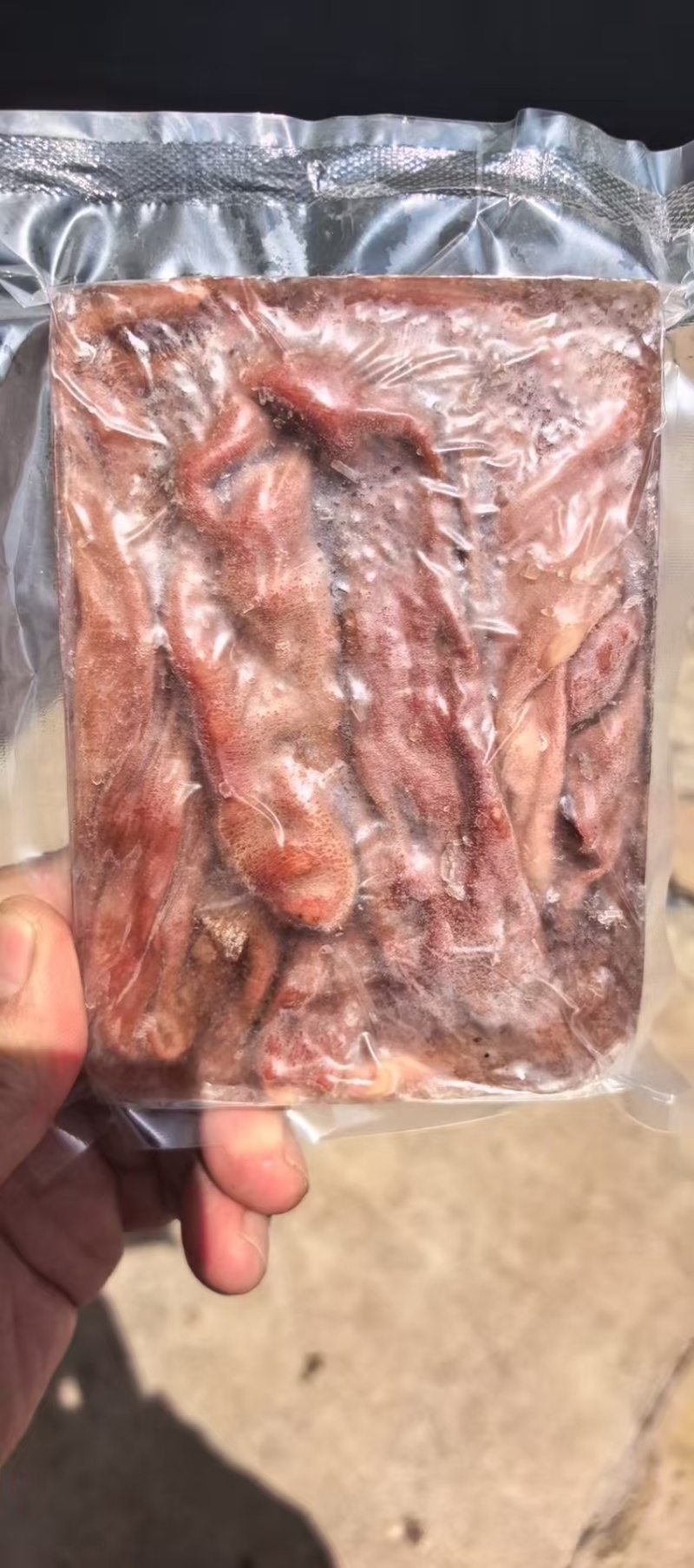 鲜海肠先加工一板200g一件110板