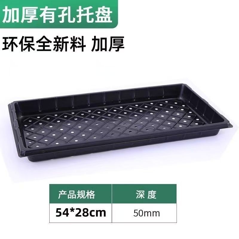 平盘育苗盘托盘穴盘无孔托盘芽菜苗盘育苗盘配套托盘