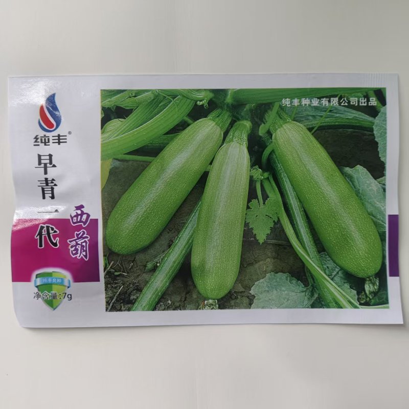 早青一代西葫芦角瓜茭瓜种子春秋冬季种植高产易种盆栽蔬菜种
