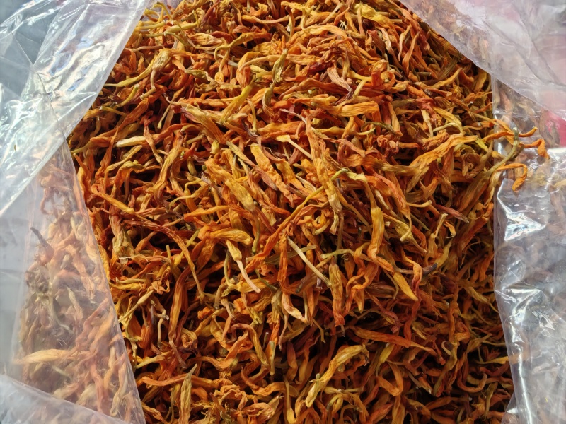 建宁种植的台湾黄花菜不酸甜的干货
