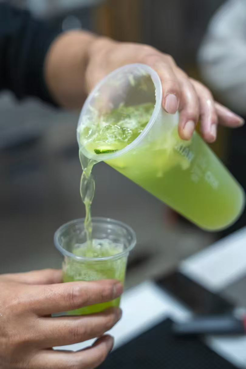 奶茶店**仙人掌嫩片厚度规格都可以选择