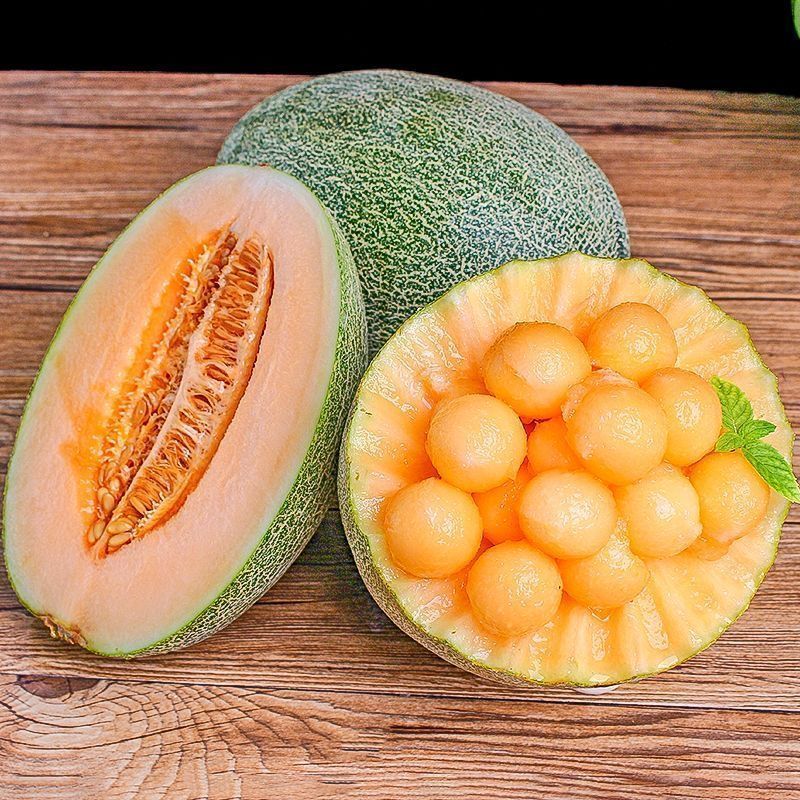【彩箱】5斤正宗海南哈密瓜新鲜应季蜜瓜水果脆甜西州蜜包邮