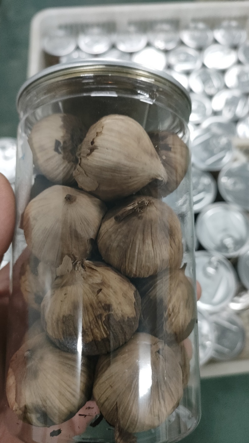 【黑蒜】山东金乡特产黑蒜独头黑蒜精品发酵独头黑大蒜即食