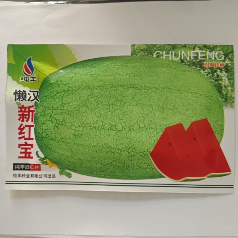 懒汉新红宝西瓜种子抗重茬懒汉西瓜种籽特大巨型西瓜大田西瓜