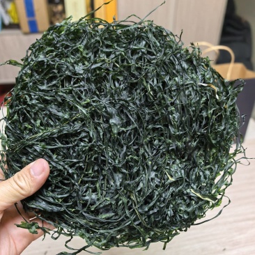 赶集摆摊海带丝圈圈干货免洗无沙高泡发烘干海带丝原产地工厂