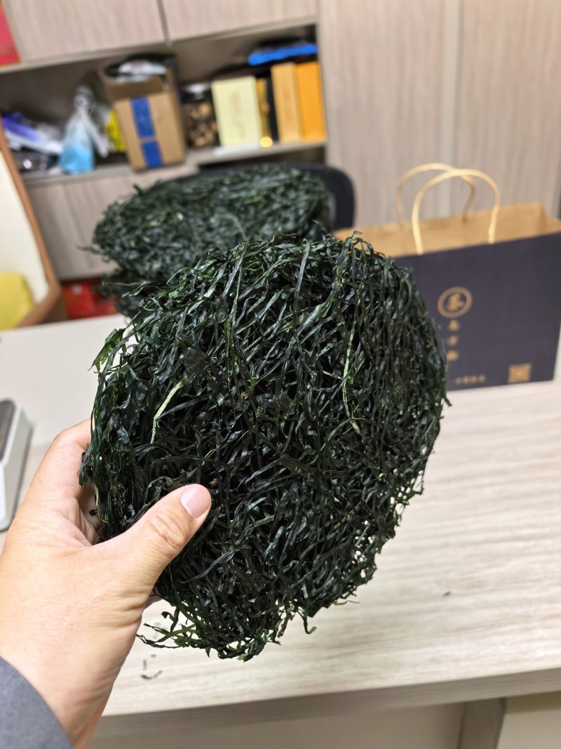 赶集摆摊海带丝圈圈干货免洗无沙高泡发烘干海带丝原产地工厂