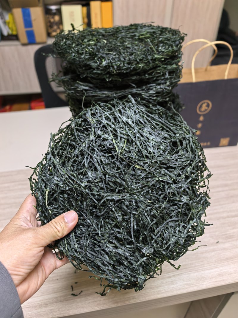 赶集摆摊海带丝圈圈干货免洗无沙高泡发烘干海带丝原产地工厂