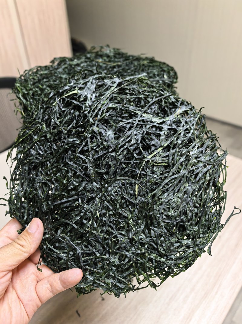 赶集摆摊海带丝圈圈干货免洗无沙高泡发烘干海带丝原产地工厂