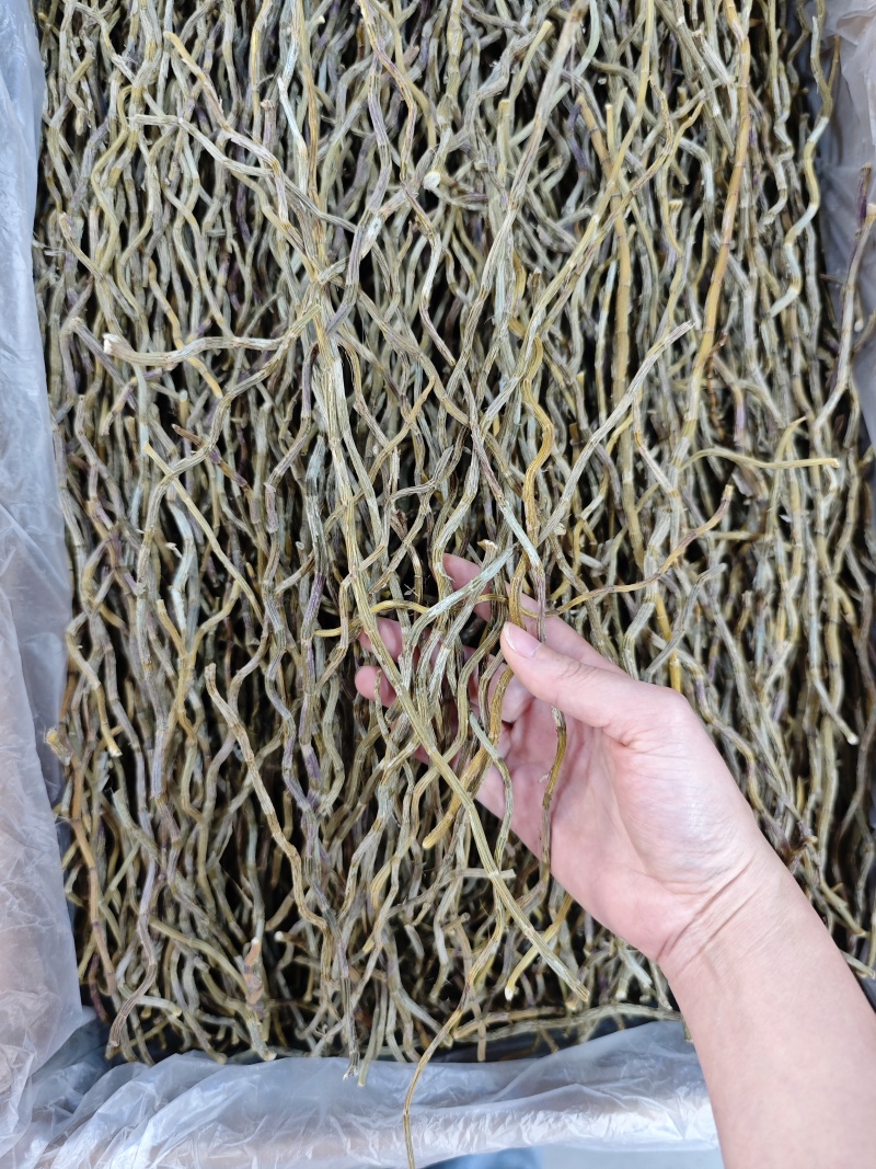 云南铁皮石斛干条石斛条紫皮石斛干条胶质饱满口感好全化渣