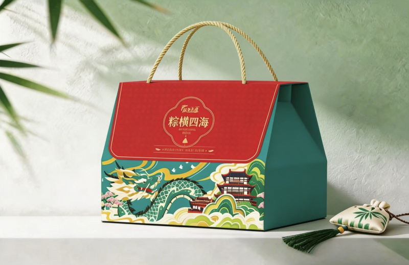 工厂直销端午节粽子礼盒8粽2蛋