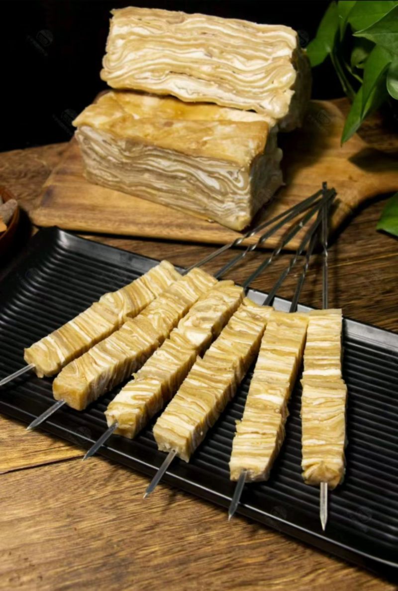 烧烤专用的千层筋，店内的特色菜品，点菜率非常高，利润空间大